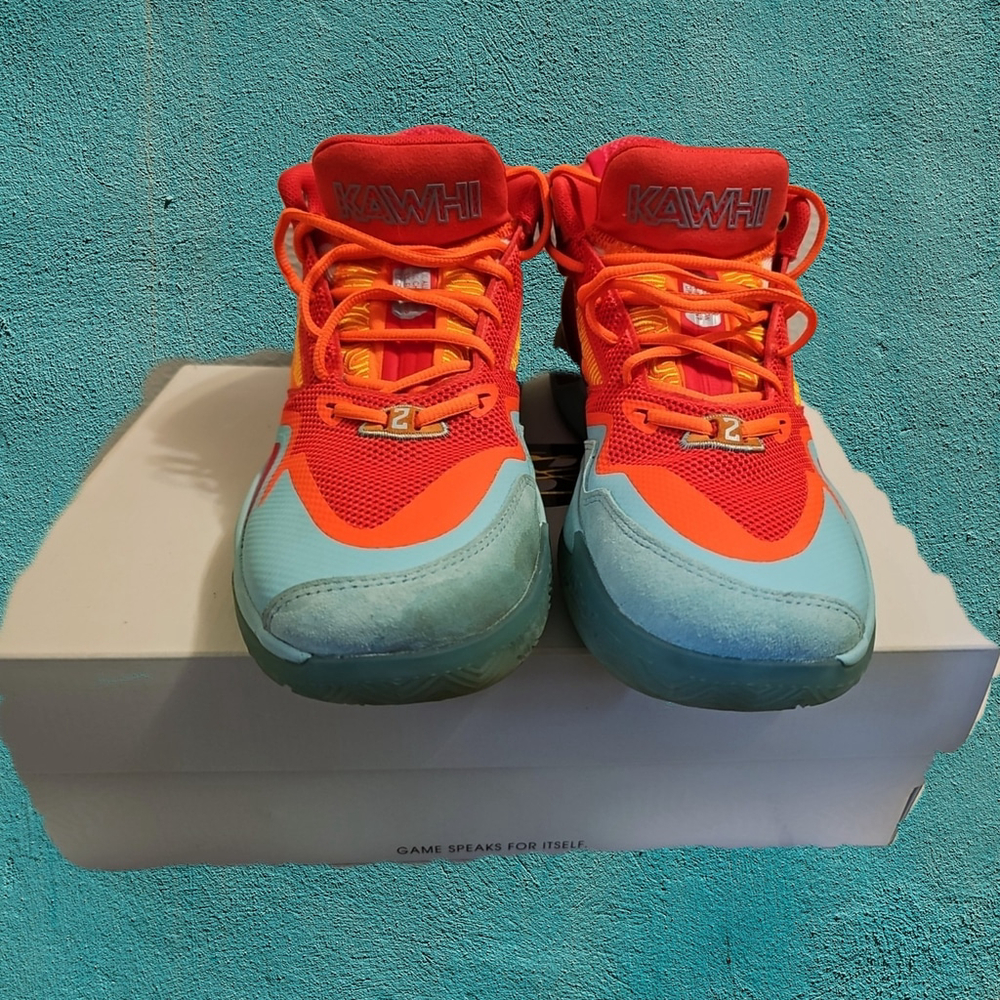 New Balance KAWHI Leonard 'Energy Red' Basketball BBKLSQUA Men's 10.5 D With Box